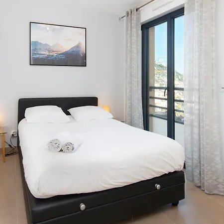 Appartement Vue & Tour Odeon - Terrasse - Parking - Bj Beausoleil